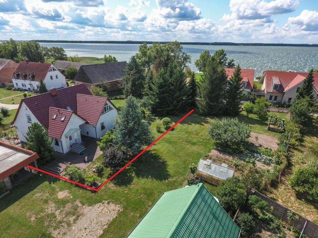 Ferienhaus "Seeadler" In Rankwitz Am Peenestrom Extérieur photo