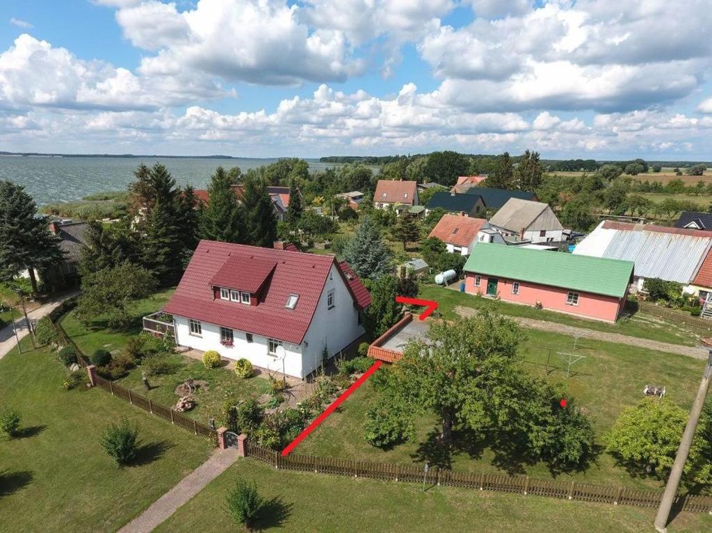 Ferienhaus "Seeadler" In Rankwitz Am Peenestrom Extérieur photo